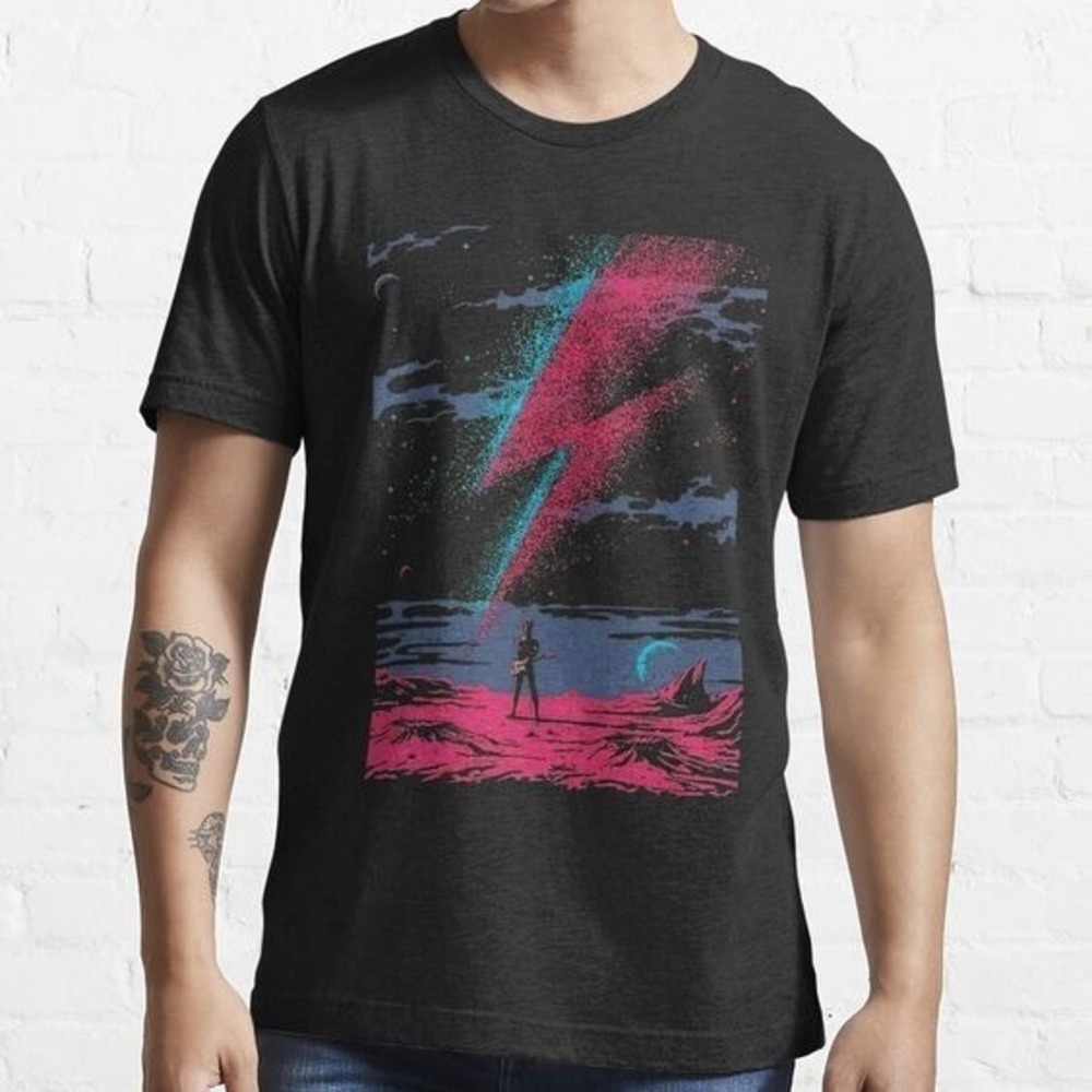 Bowie Unisex T-Shirt Music Legend Graphic Band Gift Shirt For Fans 05